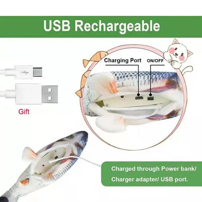 Realistic USB Charging Fish Toy