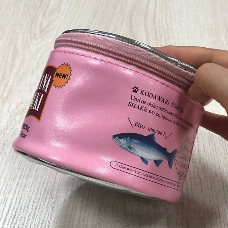 Canned Type Cosmetic Bag
