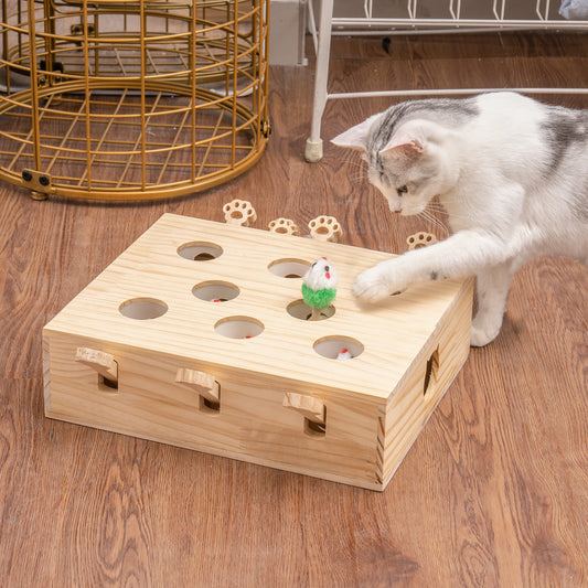 Mice Fighting Cat Puzzle Toy